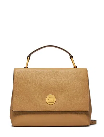 Coccinelle Liya Handbag In Beige