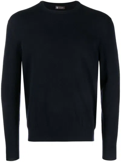 Colombo Cashmere-blend Jumper In Blue