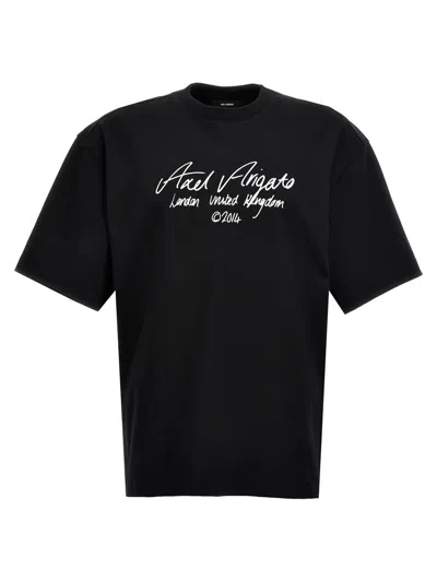 Axel Arigato Essential Organic Cotton T-shirt In Black