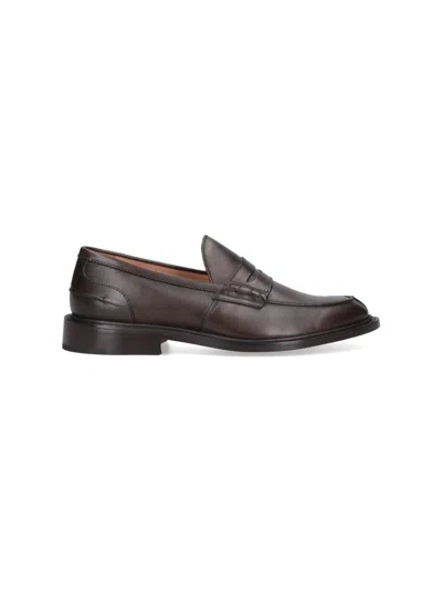 Tricker's Flat Shoes In Brown