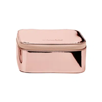 Wellinsulated Performance Mini Travel Case In Rose Gold