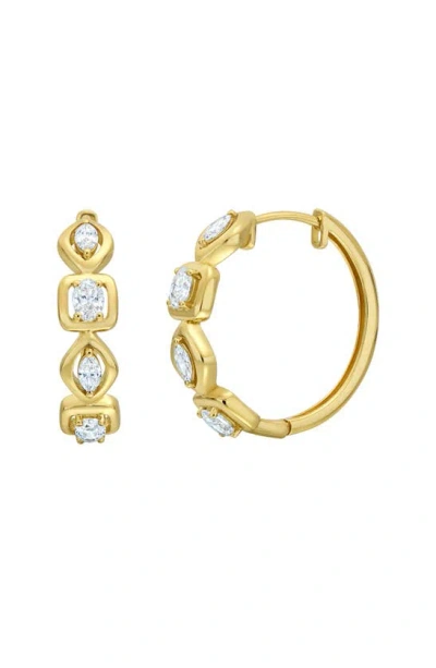 Bony Levy Maya Diamond Hoop Earrings In 18k Yellow Gold