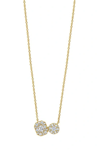 Bony Levy Maya Diamond Asymmetric Pendant Necklace In 18k Yellow Gold