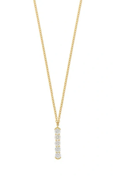 Bony Levy Florentine Diamond Pendant Necklace In 18k Yellow Gold