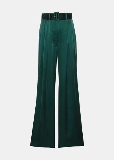 Zimmermann Pants In Jade