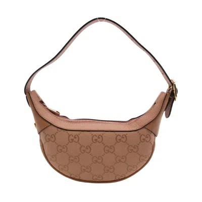 Gucci Pink Canvas Shoulder Bag ()