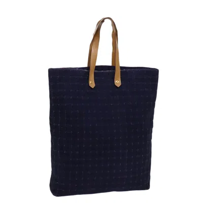 Hermes Hermès Ahmedabad Purple Cotton Tote Bag () In Black