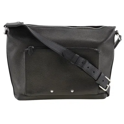 Pre-owned Louis Vuitton Armand Black Leather Shoulder Bag ()
