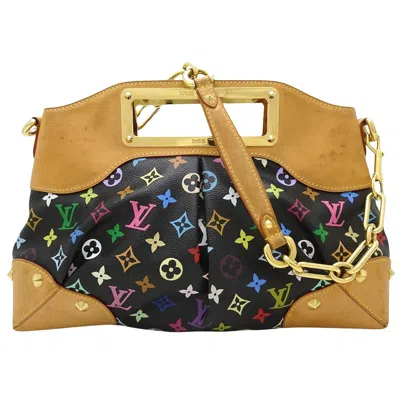 Pre-owned Louis Vuitton Judy Black Canvas Shoulder Bag ()