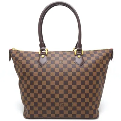 Pre-owned Louis Vuitton Saleya Brown Canvas Shoulder Bag ()