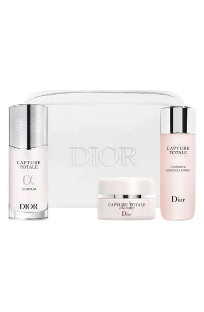 Dior Capture Totale Skin Care Set In White