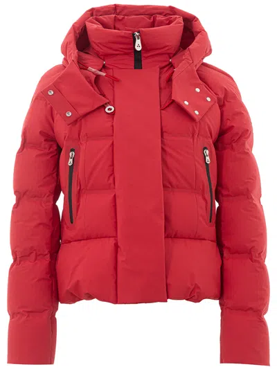 Peuterey Red Quilted Jacket
