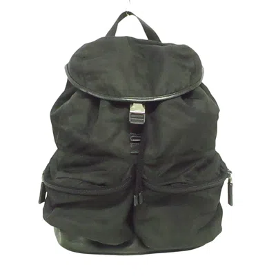 Prada Re-nylon Black Synthetic Backpack Bag ()