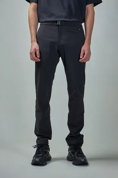 Arc'teryx Belted Straight-leg Trousers In Black