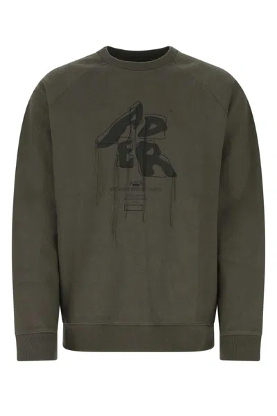 Ader Error Sweatshirts In Green