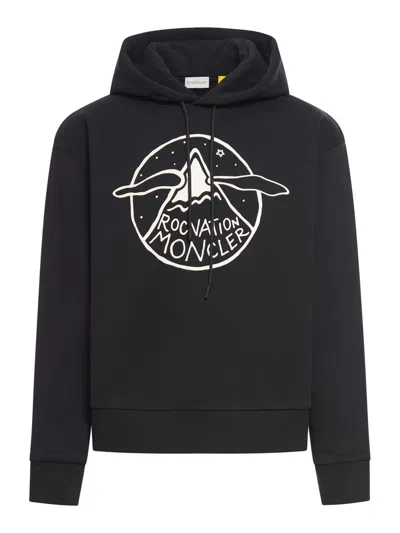 Moncler Genius Hoodies Sweatshirt In Black