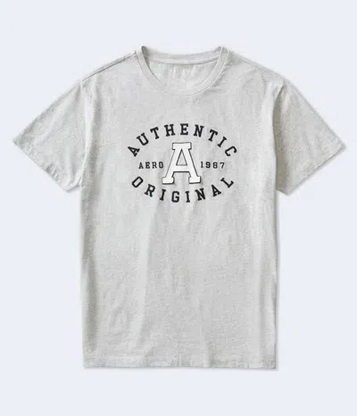 Aéropostale Authentic Oval Appliqué Graphic Tee In Multi