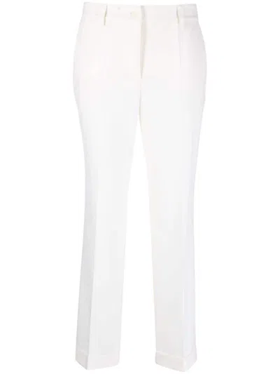 P.a.r.o.s.h High-waist Tailored Cropped Trousers In Multi-colored