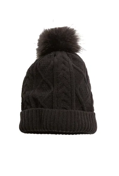 Pj Salvage Women's Cable Lounge Beanie In Black