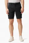 Joe's Jeans Brixton Slim Fit 9 Inch Cotton Shorts In Black