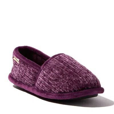 Dearfoams Women's Chenille A-line Slipper In Purple