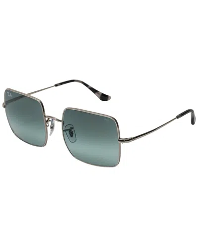 Ray Ban Ray-ban Rb1971 Square 54mm Unisex Sunglasses In Silver