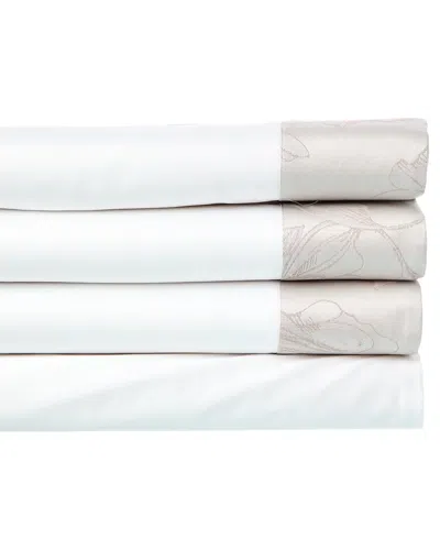 Dea Italian Linens 600 Thread Count 4pc King Sheet Set In White