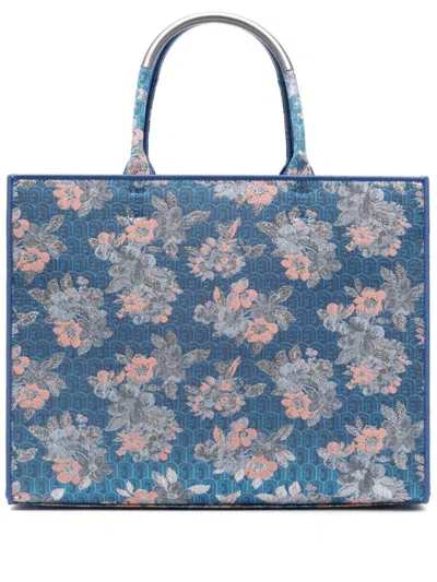 Furla Opportunity L Tote Bags In Blue