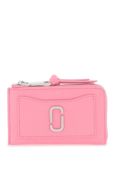 Marc Jacobs The Utility Snapshot Top Zip Multi Wallet In Rosa