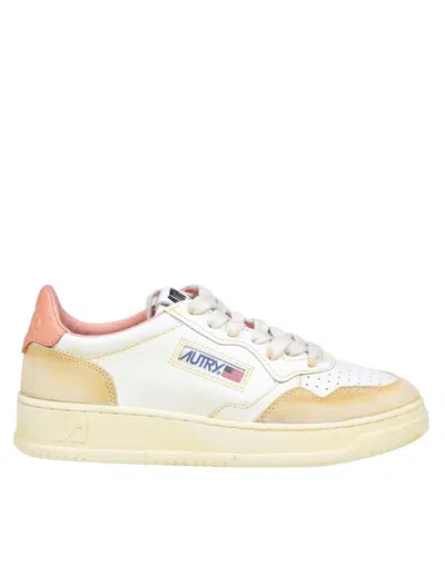 Autry Super Vintage Trainers In White