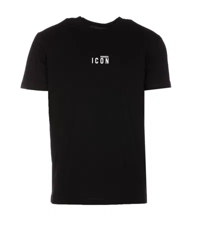 Dsquared2 Crew-neck T-shirt In Black