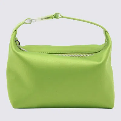 Eéra Eéra Green Canvas Moon Handle Bag