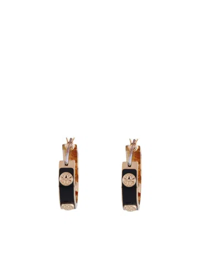 Tory Burch Miller Earrings With Studs In Gold
