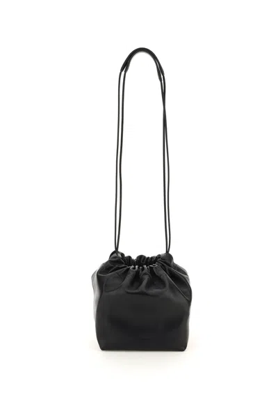 Jil Sander Dumpling Crossbody Bag In Black