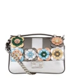 FENDI Micro Double Baguette Metallic Bag