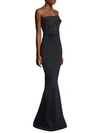 BLACK HALO WOMEN'S OFF-THE-SHOULDER GOWN,0400095693403