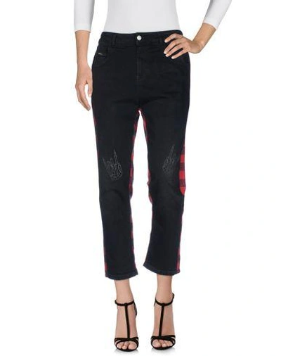 Happiness Denim Trousers In Black