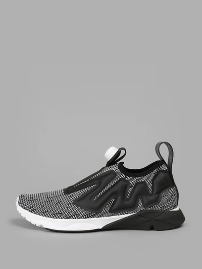 Reebok Ultraknit Pump Sneakers In Black
