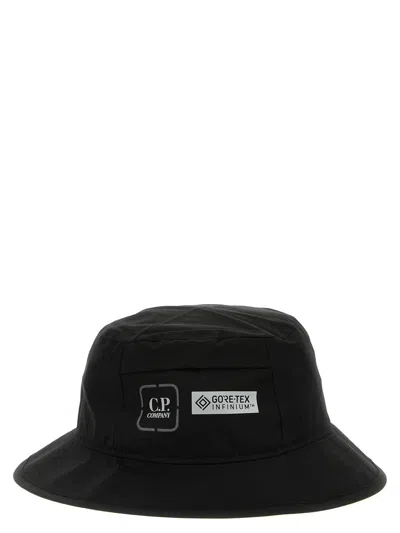 C.p. Company Metropolis Series Gore-tex Bucket Hat In Black
