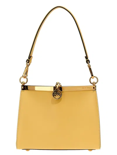 Etro 'vela' Small Shoulder Bag In Beige