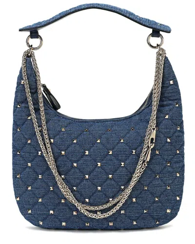 Tiffany & Fred Paris Quilted & Studded Leather Hobo Bag In Multi