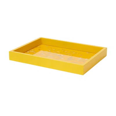 Addison Ross Ltd Uk Yellow Small Chinoiserie Tray