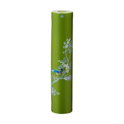 Addison Ross Ltd Uk Green Chinoiserie Candlestick
