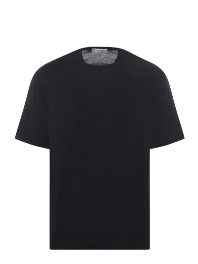 Filippo De Laurentiis T-shirt  In Cotone Disponibilità Store Scafati In Black