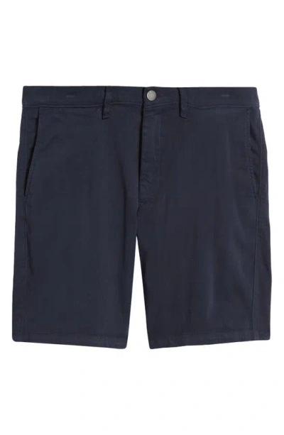 Dl1961 Jake Flat Front Chino Shorts In Classic Navy