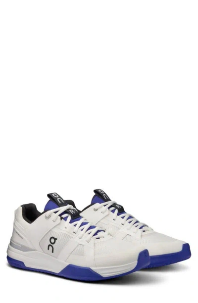 On The Roger Clubhouse Pro Tennis Sneaker In Undyed & Indigo