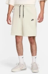 Nike Tech Fleece Sweat Shorts In Green