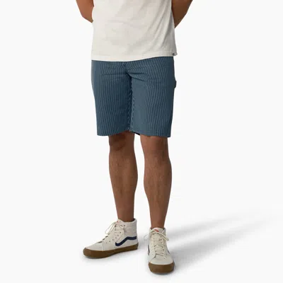 Dickies Hickory Stripe Carpenter Shorts, 11" In Multi