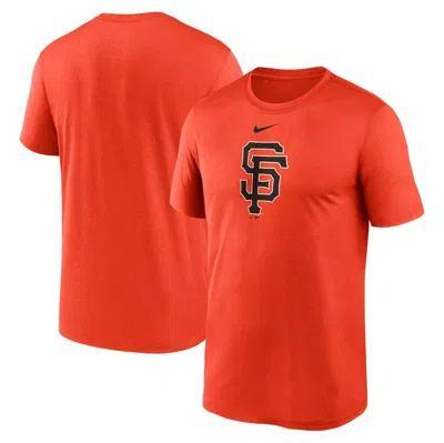 Nike Orange San Francisco Giants Legend Fuse Large Logo Performance T-shirt