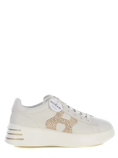 Hogan Sneakers In Beige